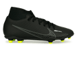 Nike Men's Mercurial Superfly 9 Club FG/MG Black/Volt