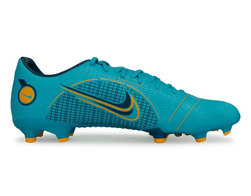 Nike Men's Mercurial Vapor 14 Academy FG/MG Blue/Orange Side