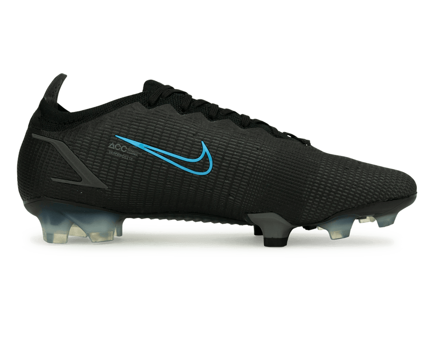 Nike Men's Mercurial Vapor 14 Elite FG Black/Grey Side