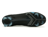 Nike Men's Mercurial Vapor 14 Elite FG Black/Grey Soleplate