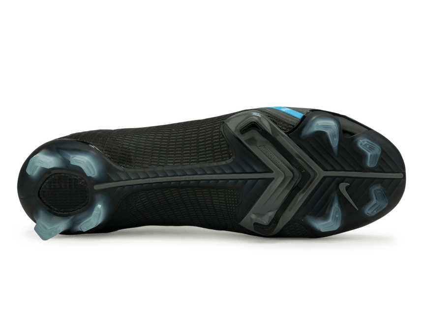 Nike Men's Mercurial Vapor 14 Elite FG Black/Grey Soleplate