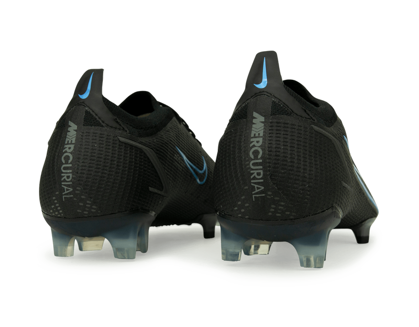 Nike Men's Mercurial Vapor 14 Elite FG Black/Grey Rear