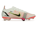 Nike Men's Mercurial Vapor 14 Elite FG White/Pink Side