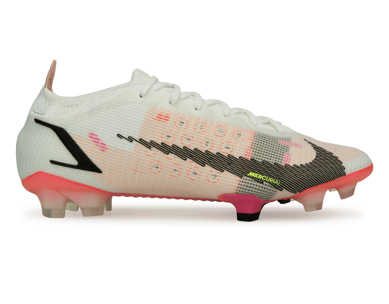 Nike Men s Mercurial Vapor 14 Elite FG White Pink Azteca Soccer