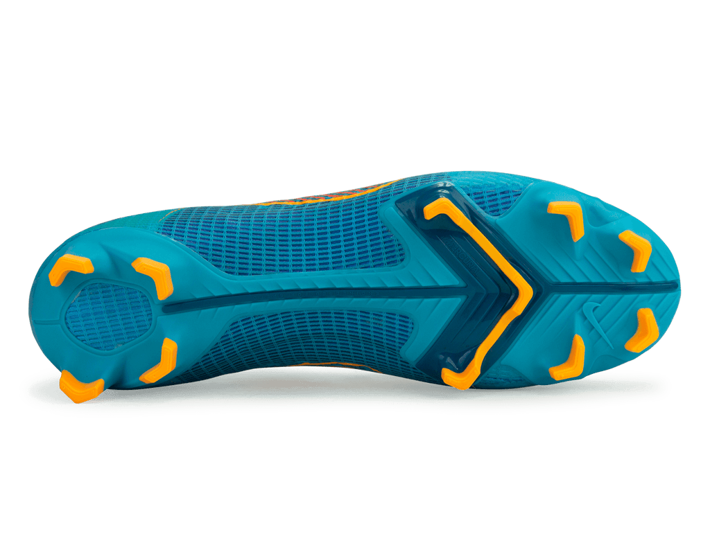 Nike Men's Mercurial Vapor 14 Pro FG Blue/Orange Sole