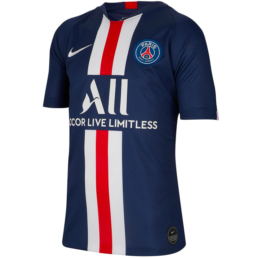 Nike Paris Saint-Germain Men's Home Stadium 2019/20 Jersey w/ Kylian Mbappe