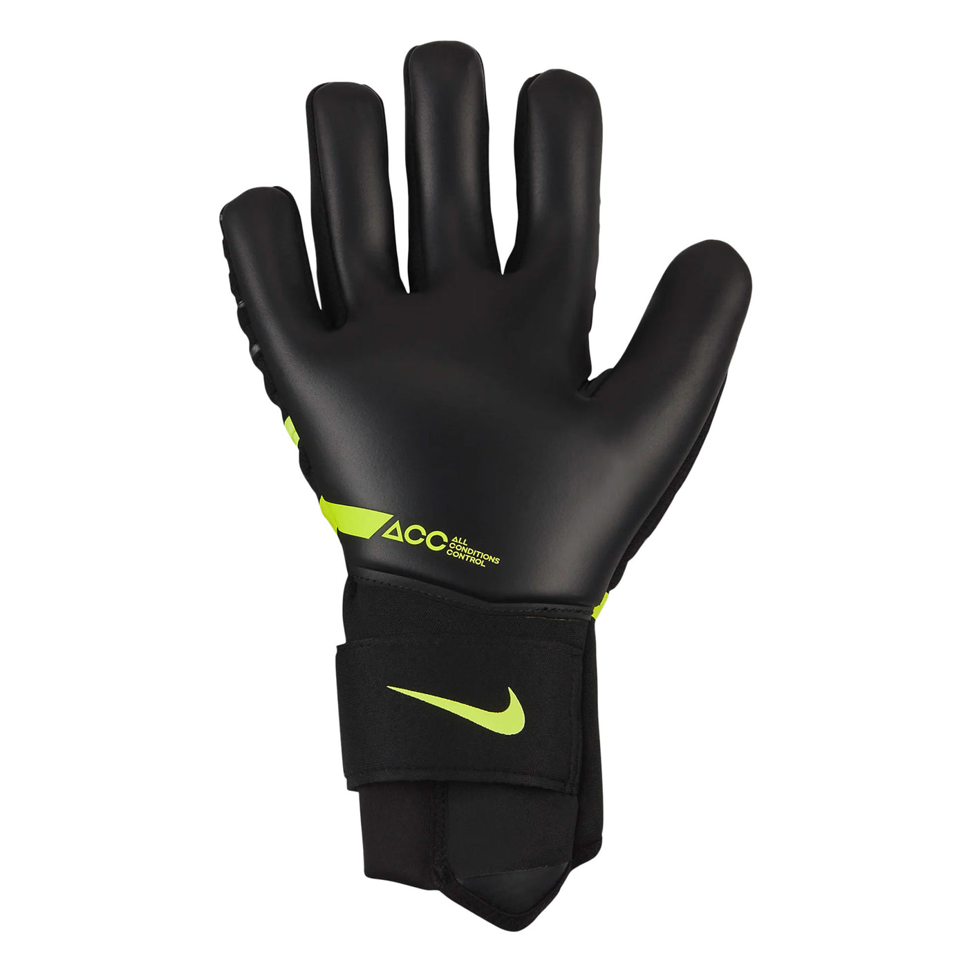 Nike Men's Phantom Elite Goalkeeper Gloves Black/Volt
