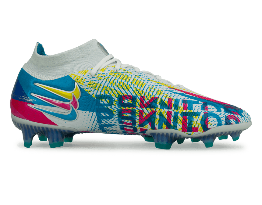 Nike Men's Phantom GT Elite 3D FG Blue/Pink Side