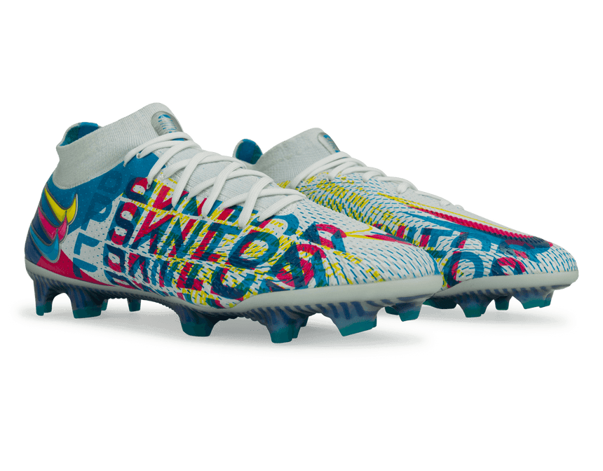 Nike Men's Phantom GT Elite 3D FG Blue/Pink Together