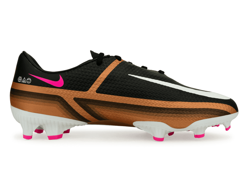 Nike Men's Phantom GT2 Academy FG/MG Metallic Copper Side