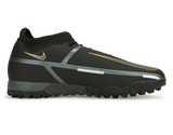 Nike Men's Phantom GT2 DF Academy TF Black/Gold Side