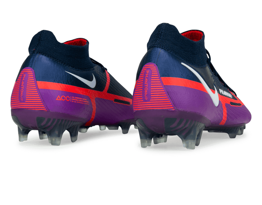 Nike Men's Phantom GT2 DF Elite FG College Navy/White Rear