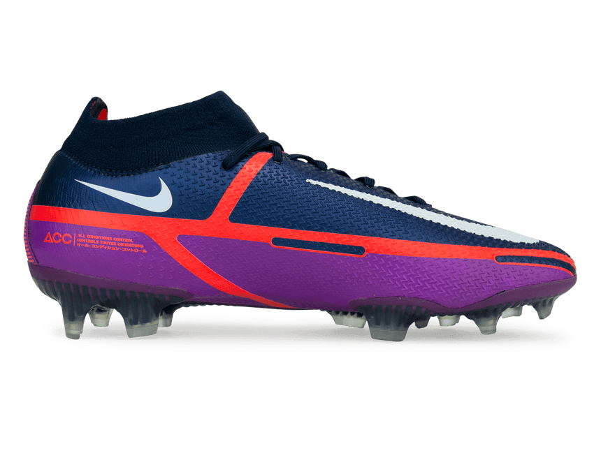 Nike Men's Phantom GT2 DF Elite FG College Navy/White Side