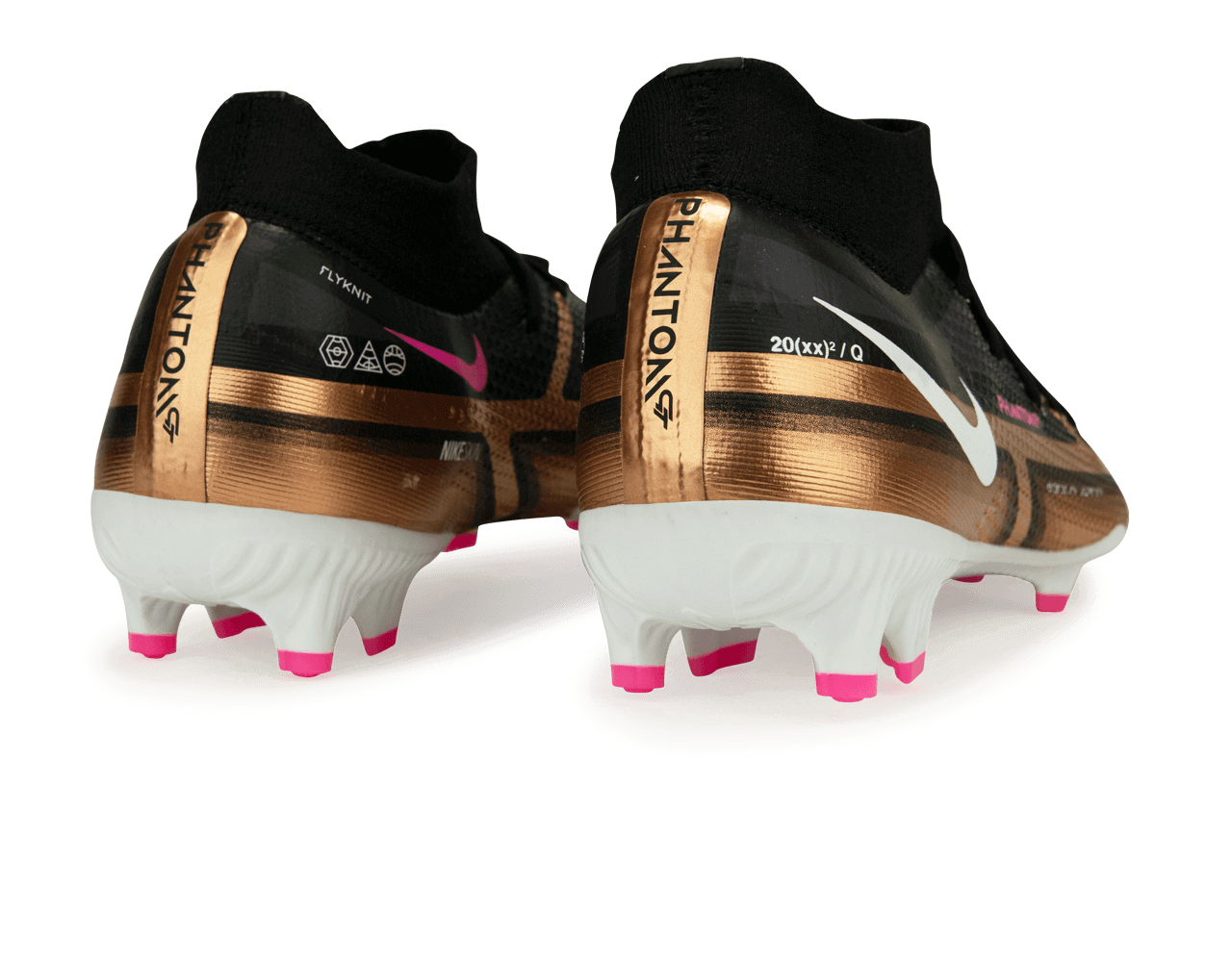 Nike Men's Phantom GT2 Pro DF FG Metallic Copper/Pink Rear