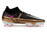 Nike Men's Phantom GT2 Pro DF FG Metallic Copper/Pink Side