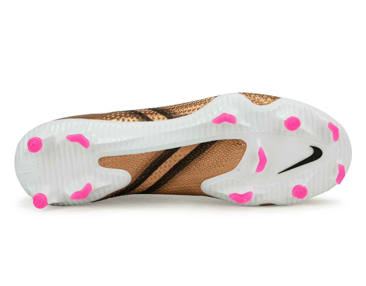 Nike Men's Phantom GT2 Pro DF FG Metallic Copper/Pink SOle