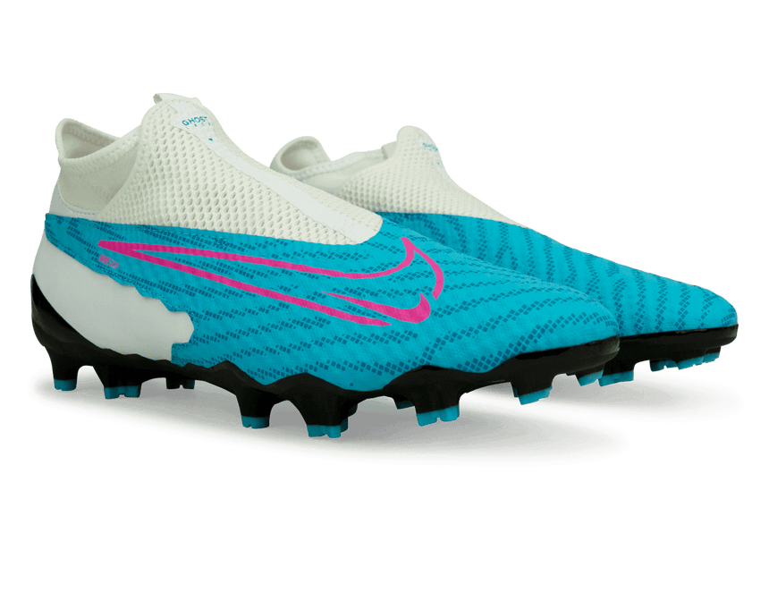 Nike Men's Phantom GX Academy DF FG/MG Baltic Blue/Pink Blast Together
