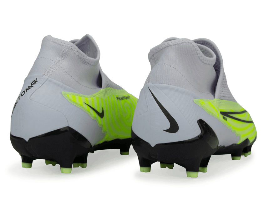Nike Men's Phantom GX Pro DF FG Volt/Grape Rear