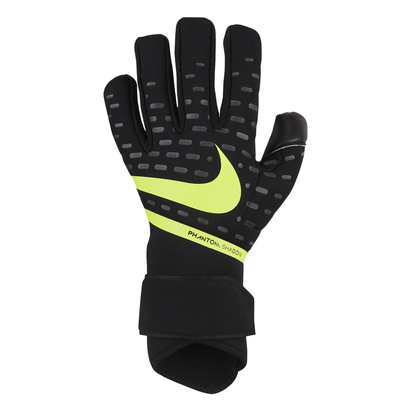 Nike Men's Phantom Shadow Goalkeeper Gloves Black/Volt Front
