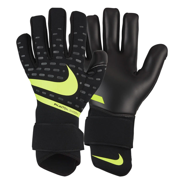 Nike Men's Phantom Shadow Goalkeeper Gloves Black/Volt Pair