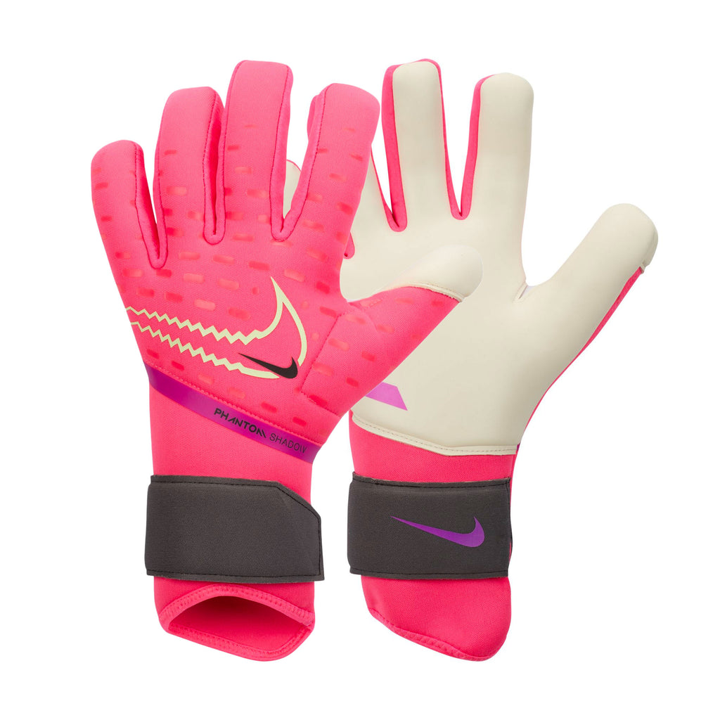 Nike Men's Phantom Shadow Goalkeeper Gloves Hyper Pink/Volt Both