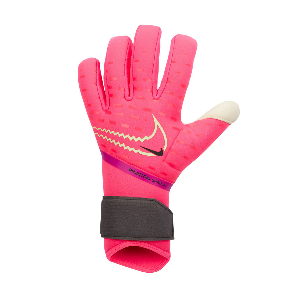 Nike Men's Phantom Shadow Goalkeeper Gloves Hyper Pink/Volt Front