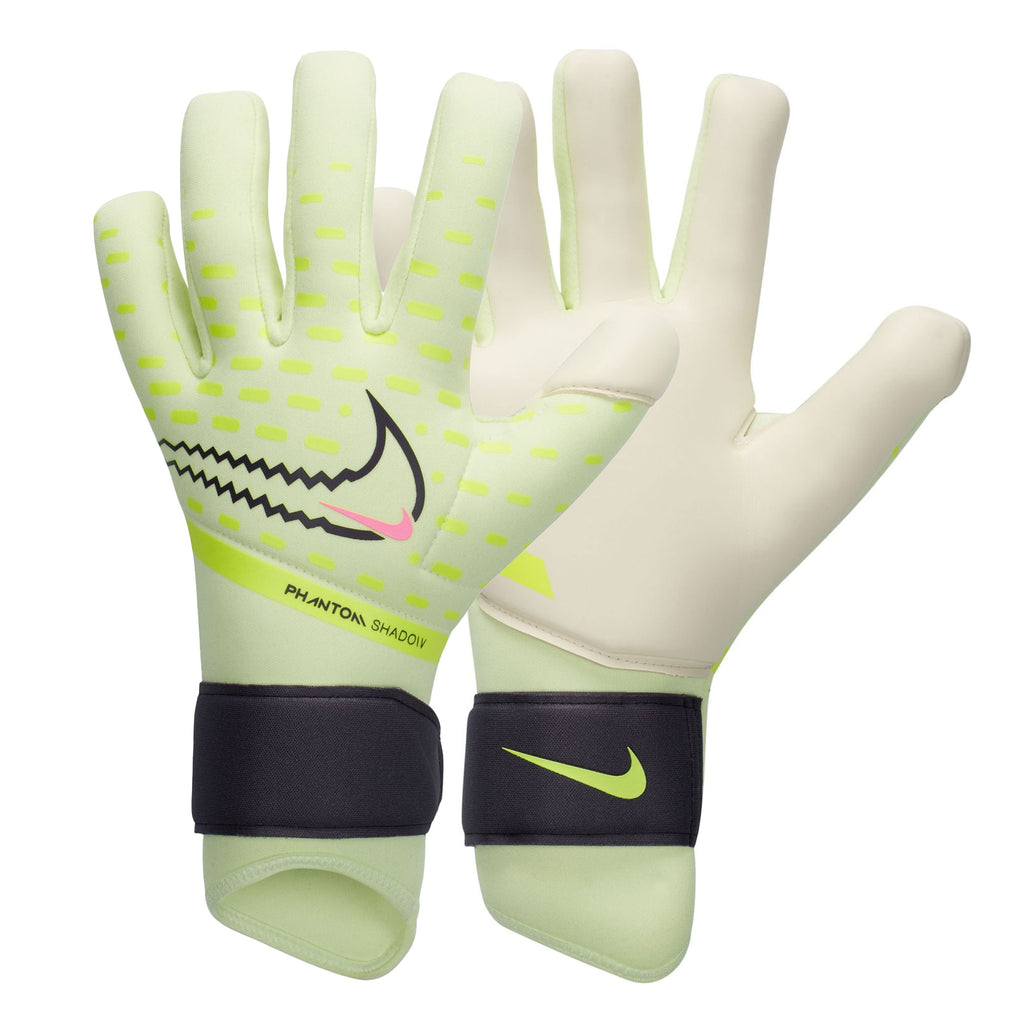 Nike Men's Phantom Shadow Goalkeeper Gloves White/Pink Both