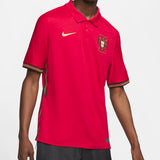 Nike Men's Portugal 20/21 Home Jersey Gym Red/Metallic Gold