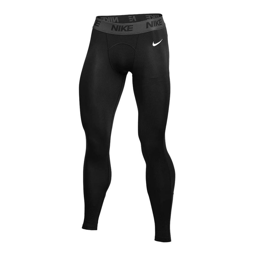 Nike Men's Pro Therma Training Tights Black/White Front