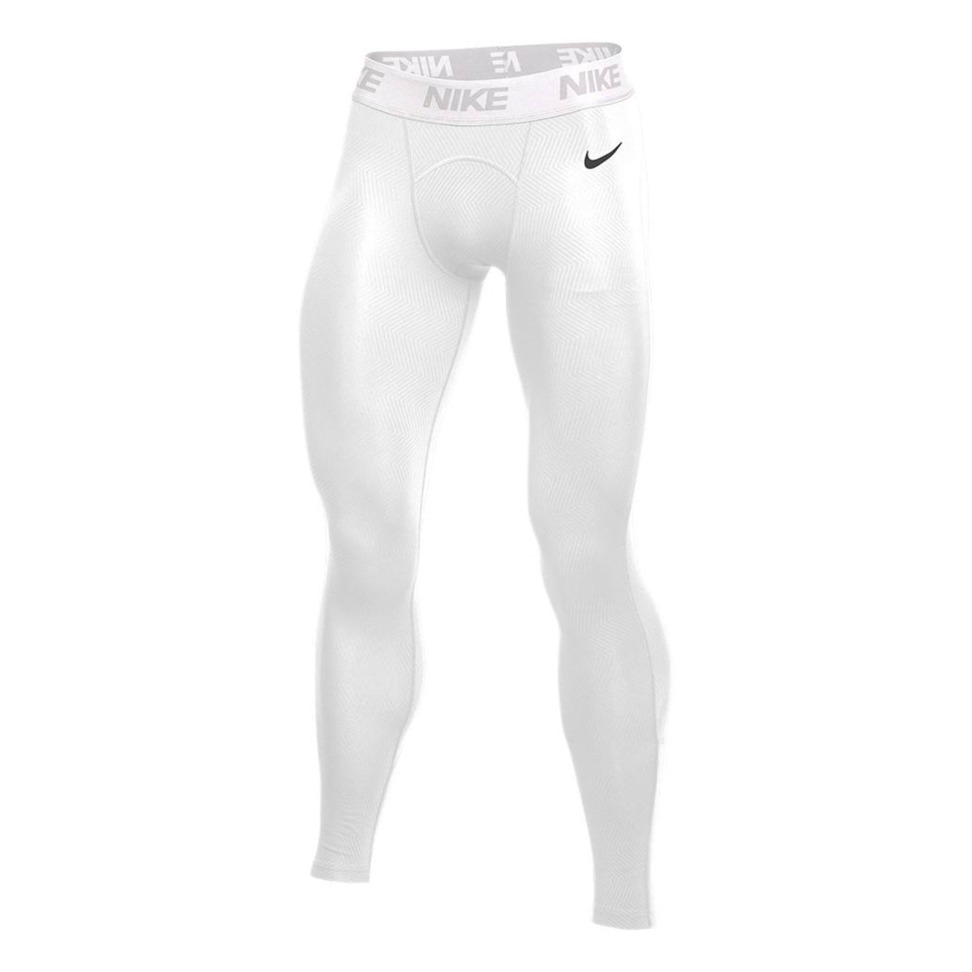 Nike Men's Pro Therma Training Tights - White/Black – Azteca Soccer