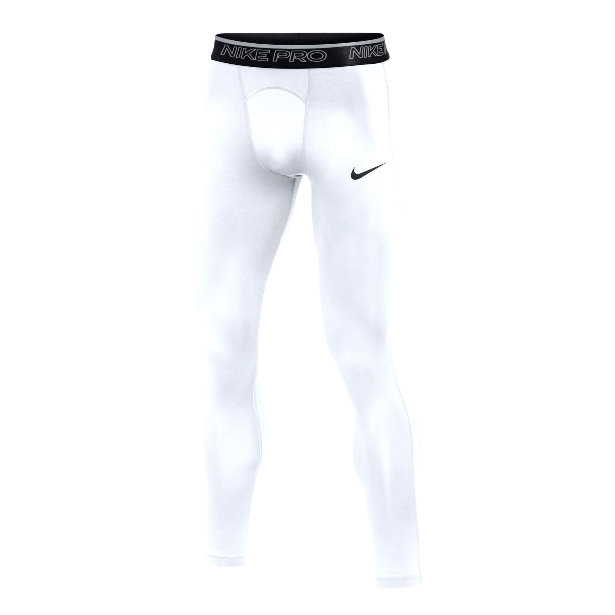 NEW Nike Kids Boy's Pro White Tights (Little Kids/Big Kids) Size (XL) -  X-Large | eBay