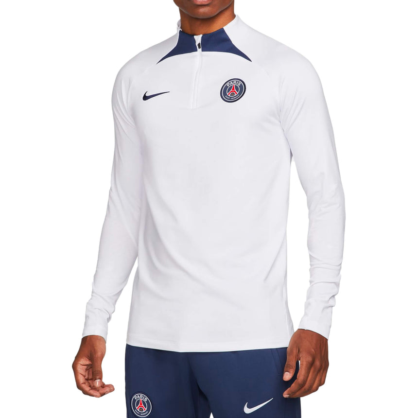 Nike Men's PSG 2022 Strike Drill Top White/Midnight Navy 