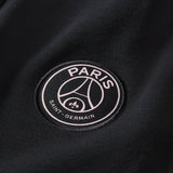 Nike Men's PSG Dri-Fit Fleece Hoodie Black/Artic Punch Shield