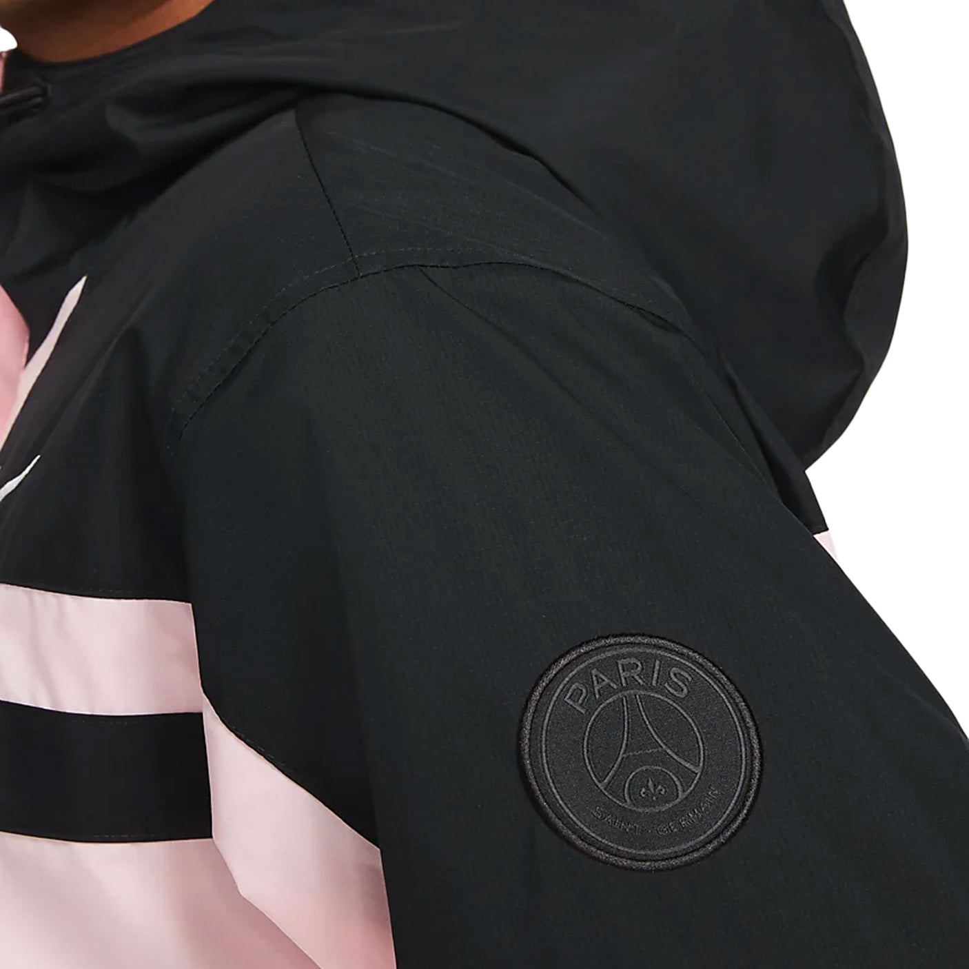 Nike Men's PSG Half-Zip Windrunner Jacket Arctic Punch/Black Shield