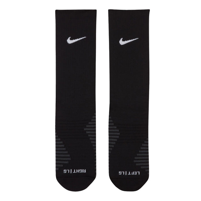 Nike Men's Squad Crew Socks Black/White Both Front