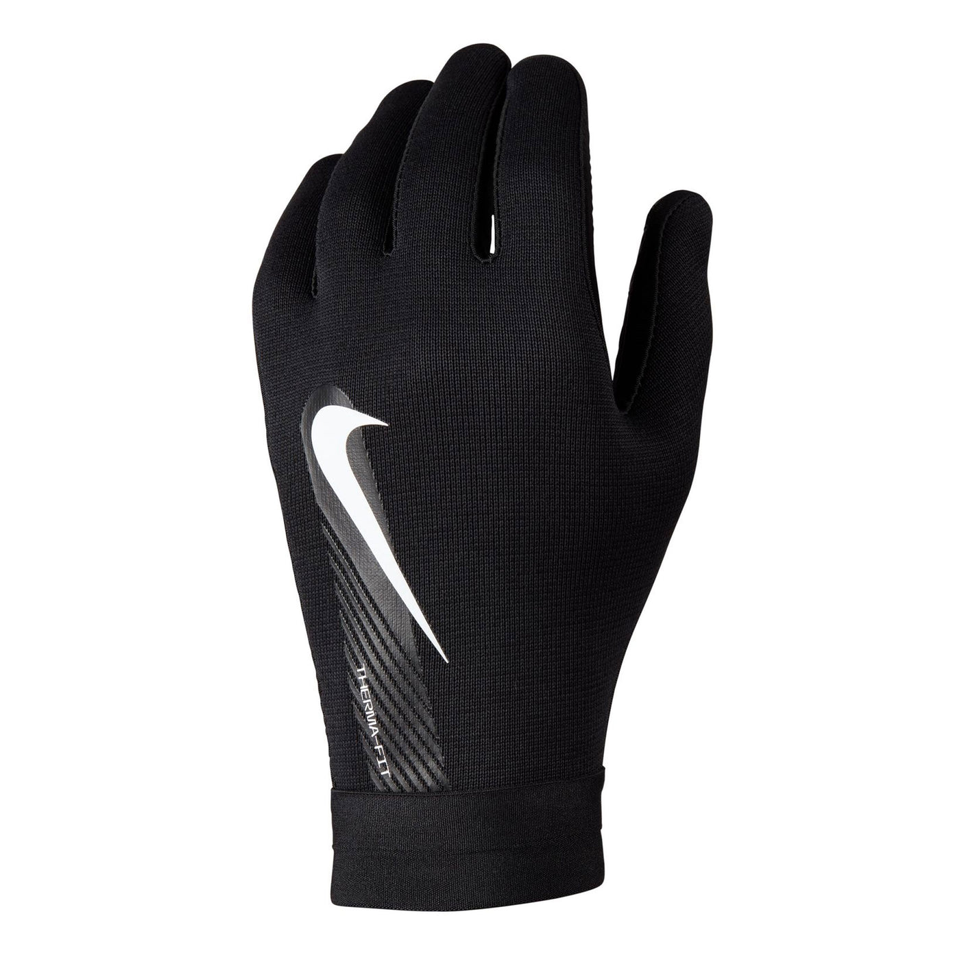Nike Men's Therma Fit Academy Field Gloves Black/White Front