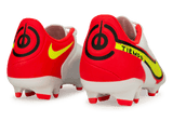 Nike Men's Tiempo Legend 9 Academy FG/MG White/Crimson Rear