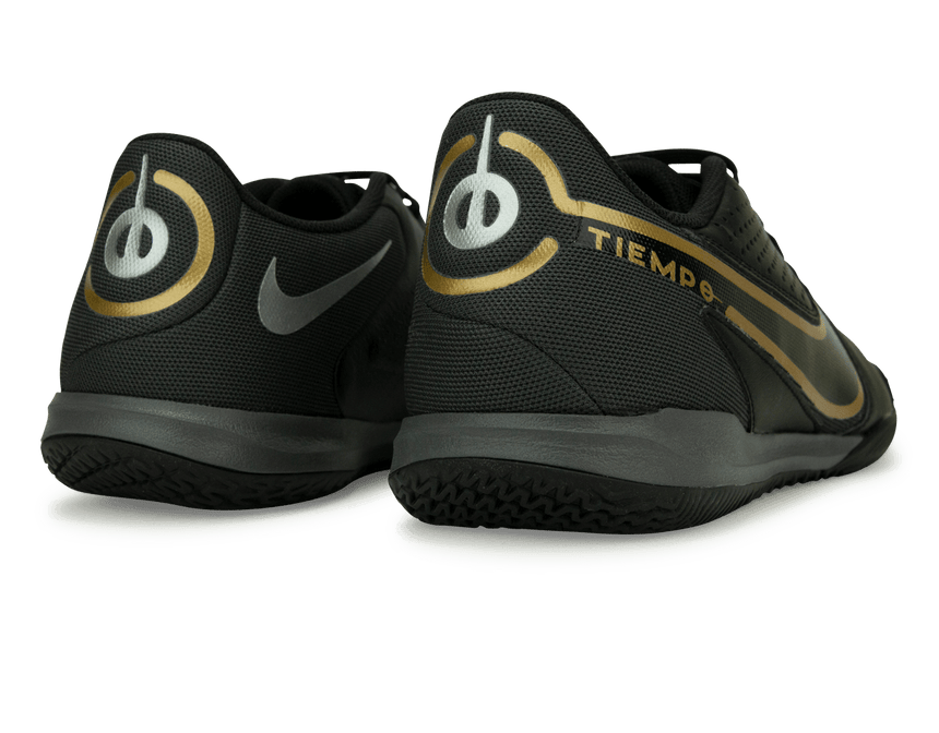 Nike Men's Tiempo Legend 9 Academy IC Black/Gold Rear