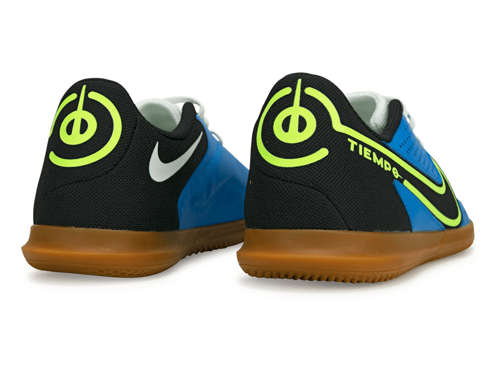 Nike Men's Tiempo Legend 9 Club IC Blue/Lime Rear