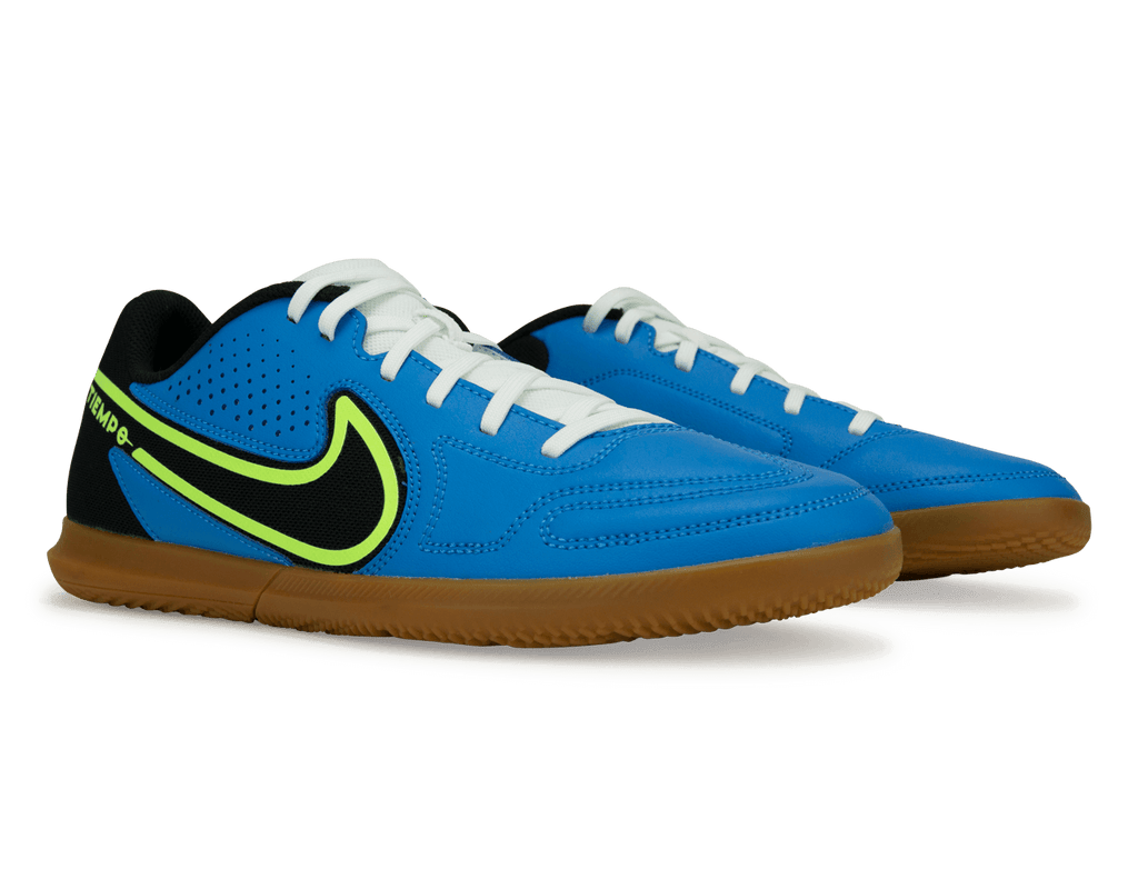 Nike Men's Tiempo Legend 9 Club IC Blue/Lime Together