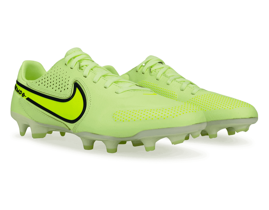 Nike Men's Tiempo Legend 9 Pro FG Volt/White – Azteca Soccer