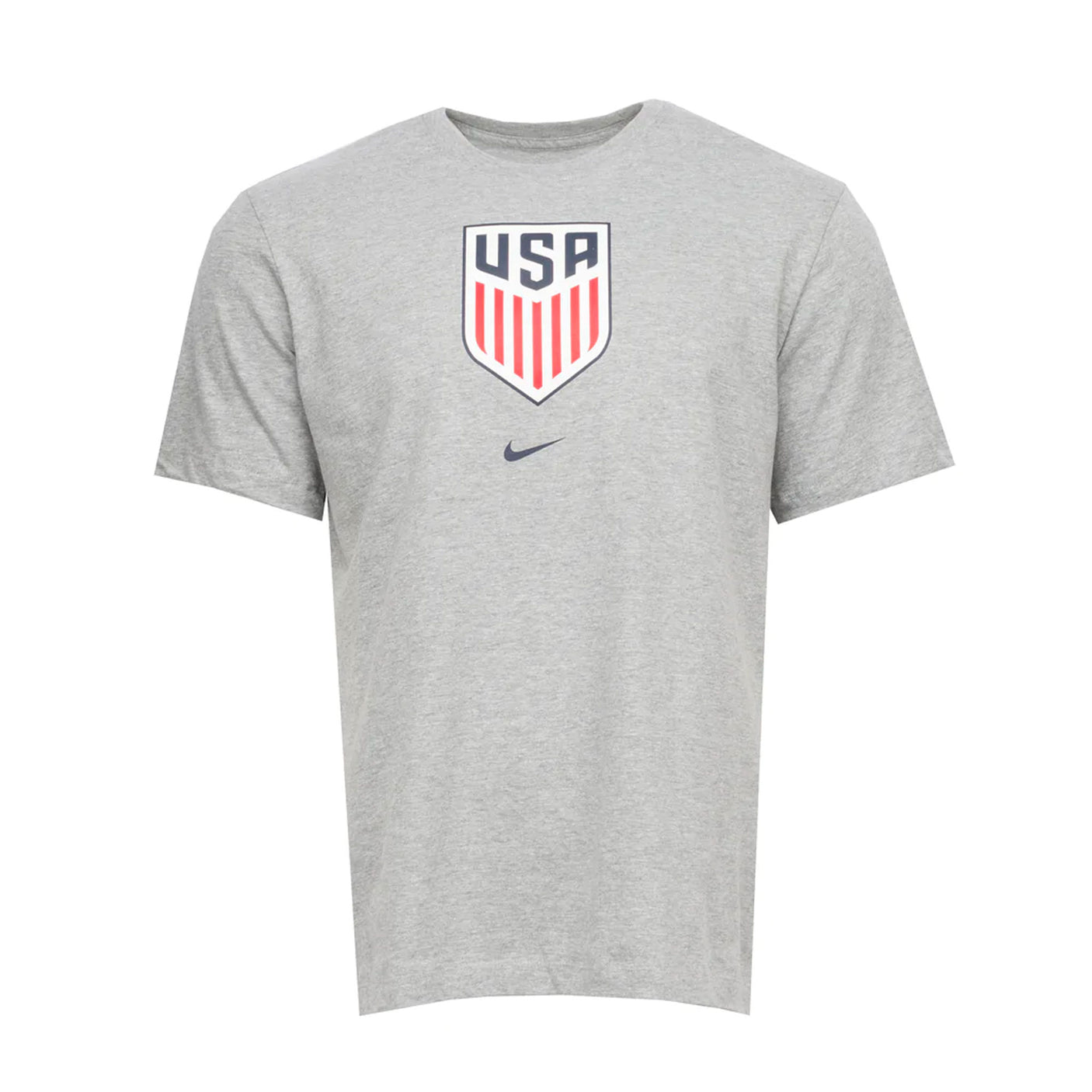 Nike Men's USA Crest T-Shirt Grey Heather Front