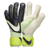 Nike Men's Vapor Grip 3 Goalkeeper Gloves Black/Volt Both