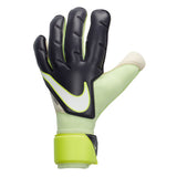Nike Men's Vapor Grip 3 Goalkeeper Gloves Black/Volt Front
