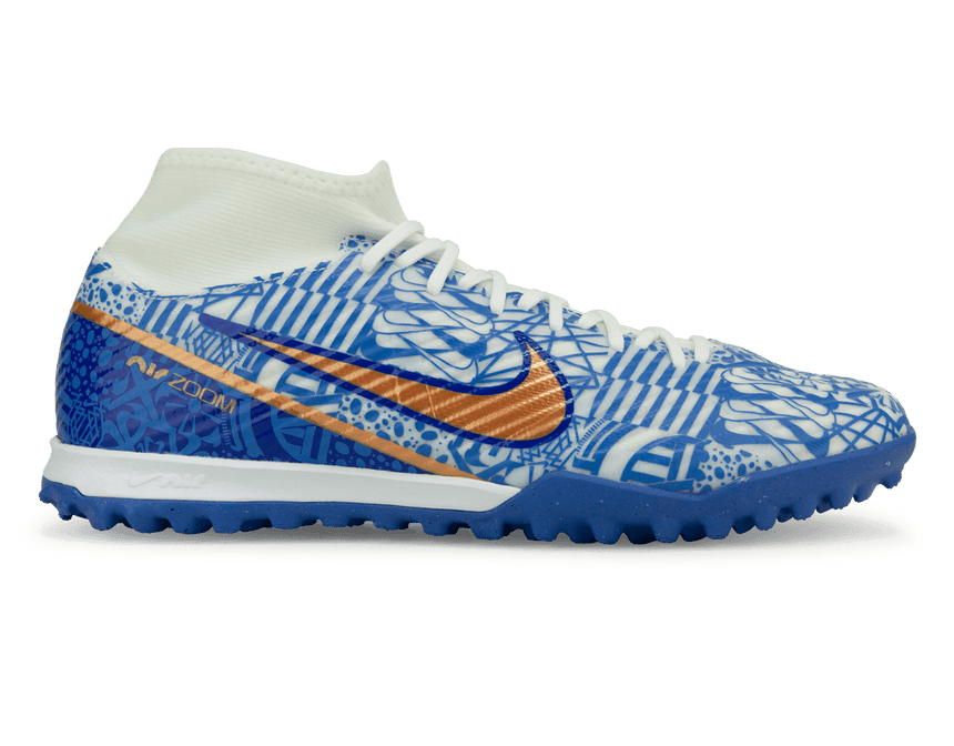 Nike Men's Zoom Mercurial Superfly 9 Academy CR7 TF White/Concord