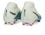 Nike Men's Zoom Mercurial Superfly 9 Academy FG/MG White/Pink Blast Rear
