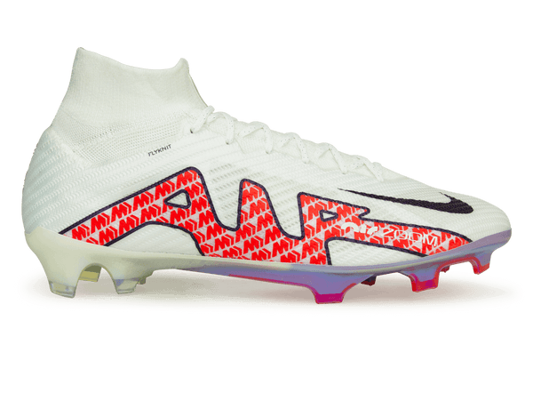 Nike Zoom Mercurial Superfly 9 Elite FG - White & Off Noir with Coconut  Milk - SoccerPro