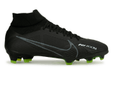 Nike Men's Zoom Mercurial Superfly 9 Pro FG Black/Grey