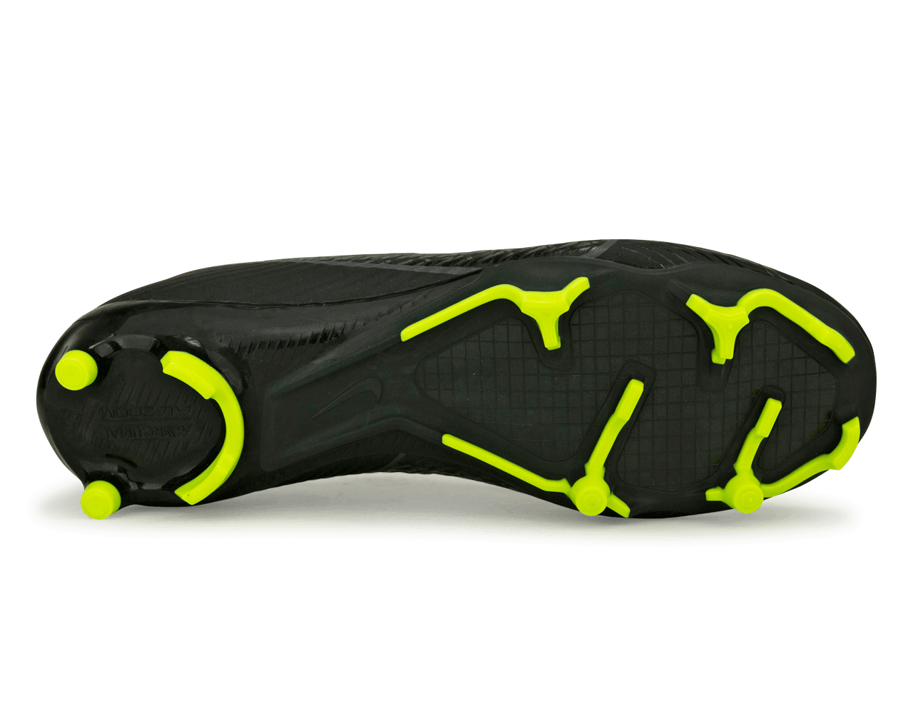 Nike Men's Zoom Mercurial Vapor 15 Academy FG/MG Black/Volt Sole