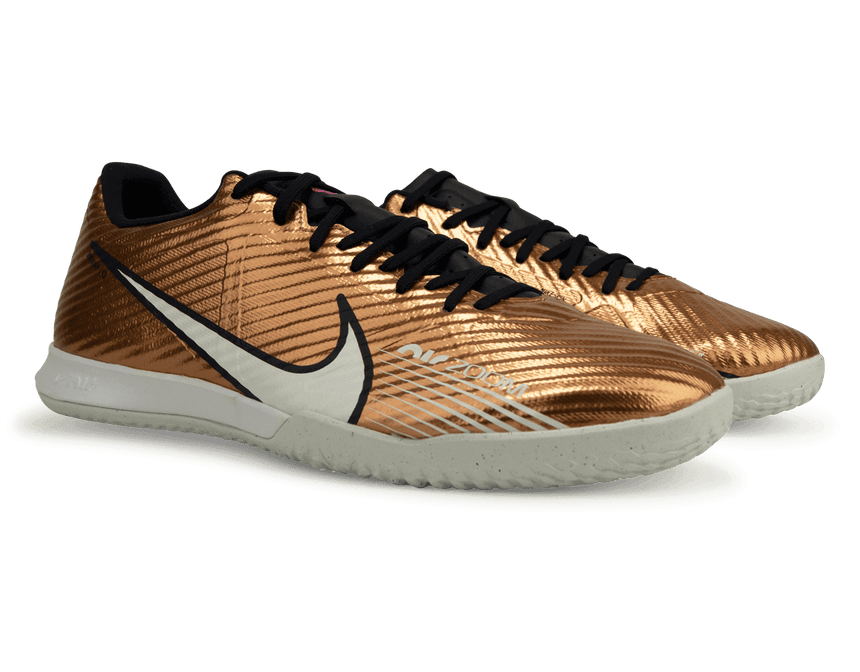 Nike Men's Zoom Mercurial Vapor 15 Academy IC Metallic Copper Together